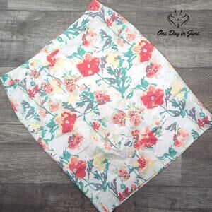 Van Heusen Floral Knee Length Skirt Size 12